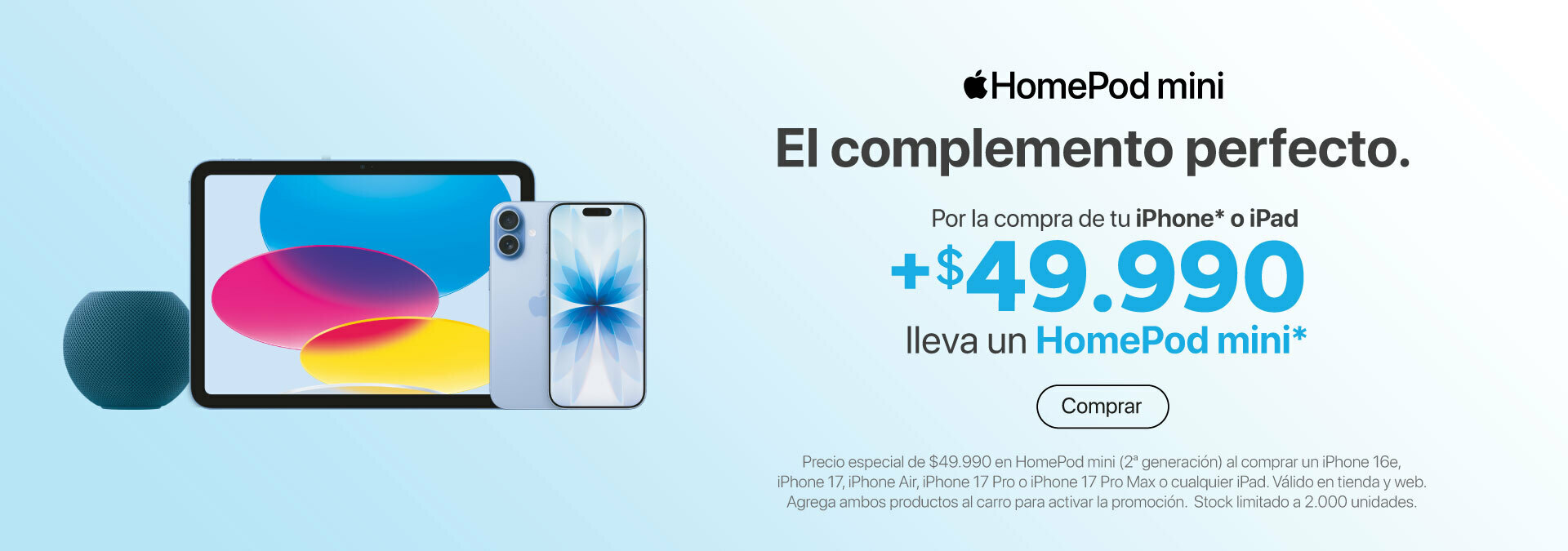 iPhone/iPad + Homepod mini