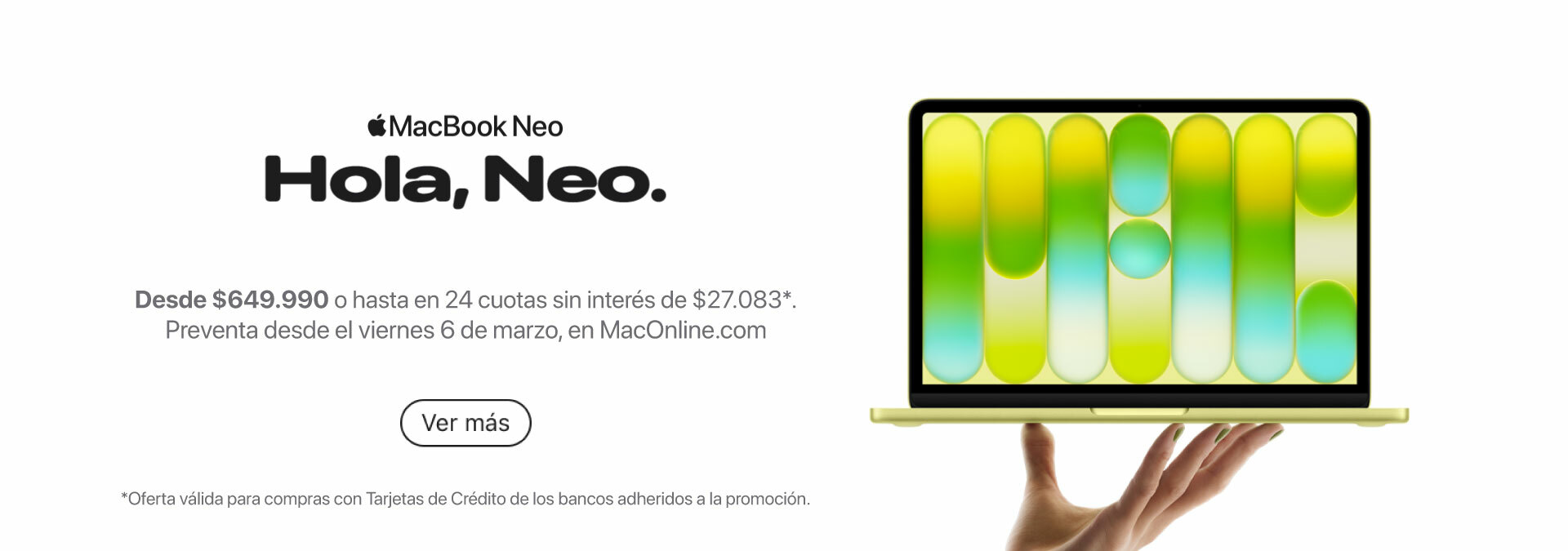 Muy Pronto - MacBook Neo