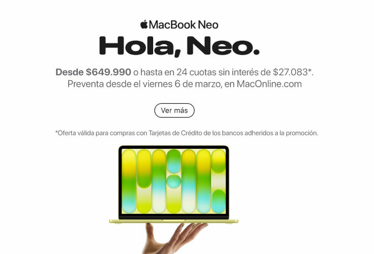 Muy Pronto - MacBook Neo MOBILE