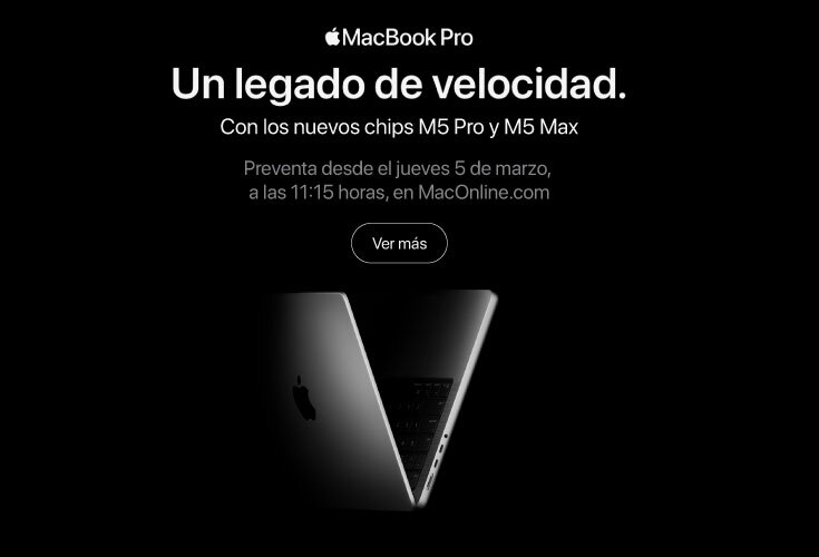 Muy Pronto - MacBook Pro M5 Pro MOBILE