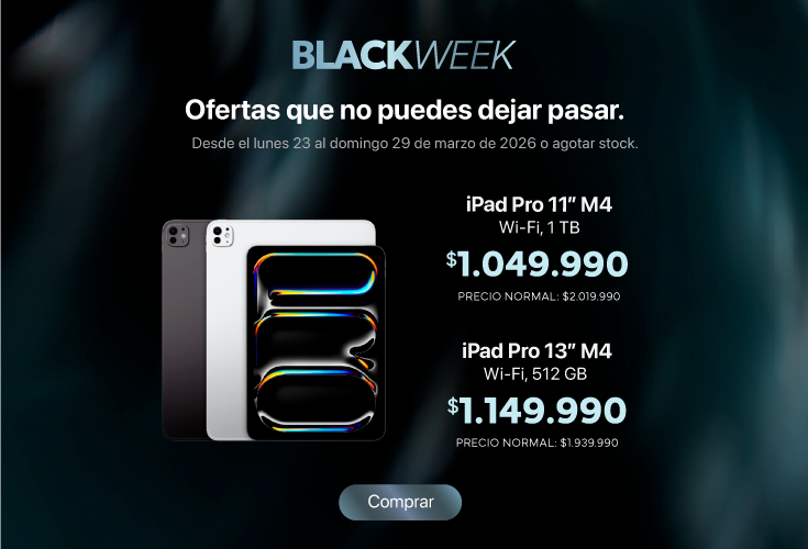 BlackWeek marzo 2026 - iPad Pro M4
