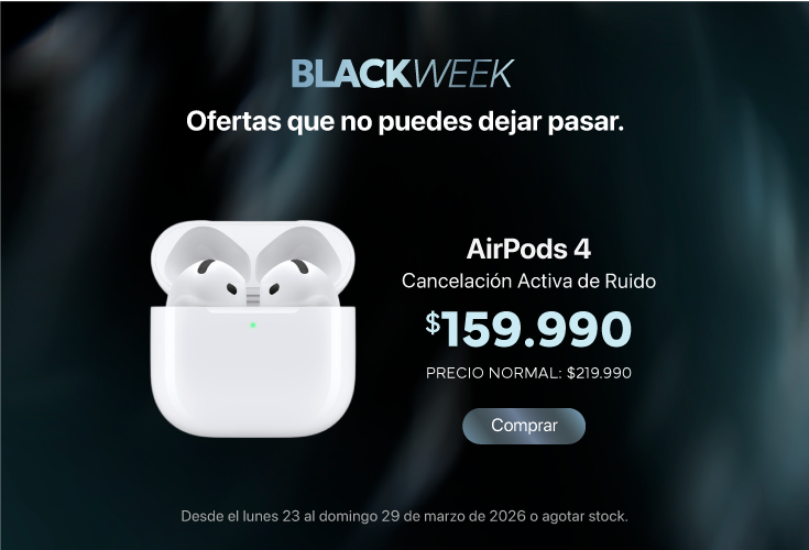 BlackWeek marzo 2026 - AirPods 4