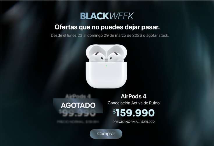 BlackWeek marzo 2026 - AirPods 4