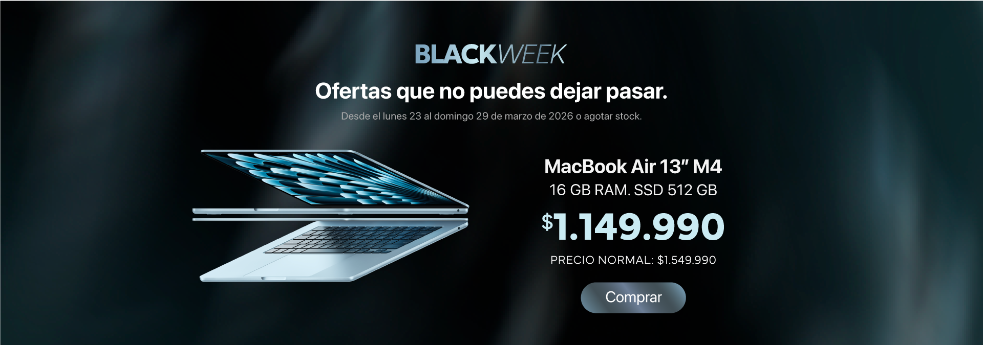 BlackWeek marzo 2026 - MBA M4