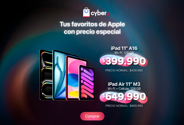 Cyber junio 2026 - iPad A16 y iPad Air M3
