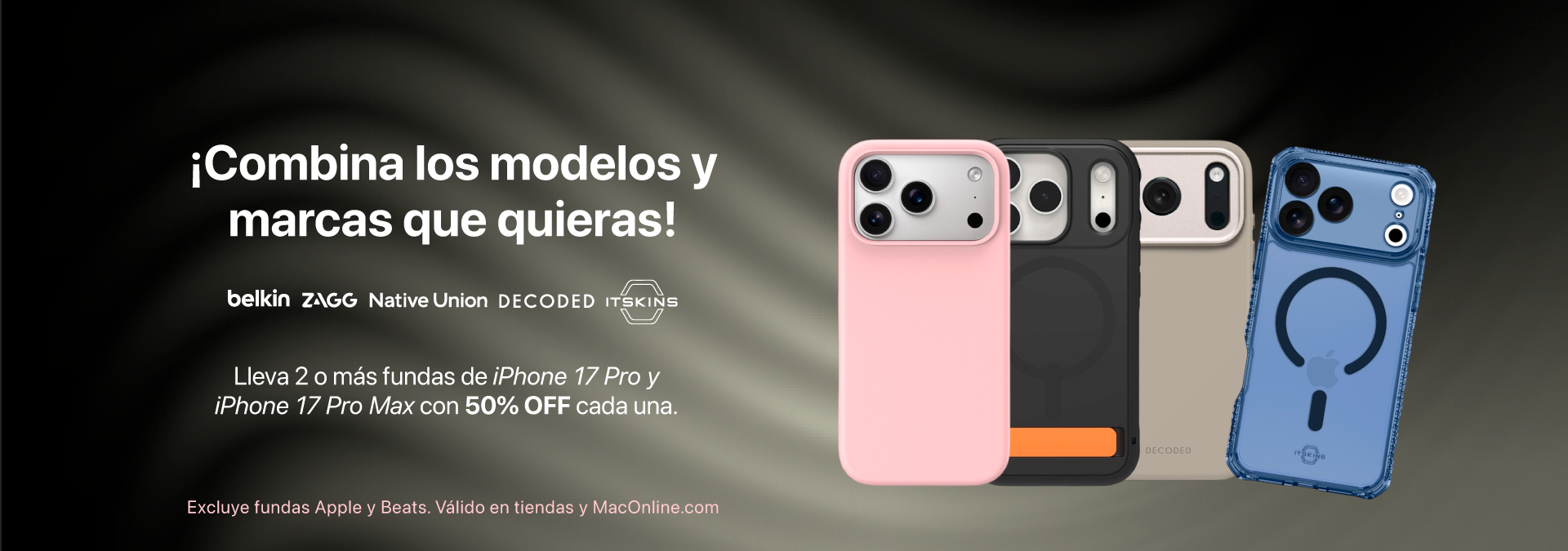 Fundas iPhone 17 Pro & iPhone 17 Pro Max (Promo)