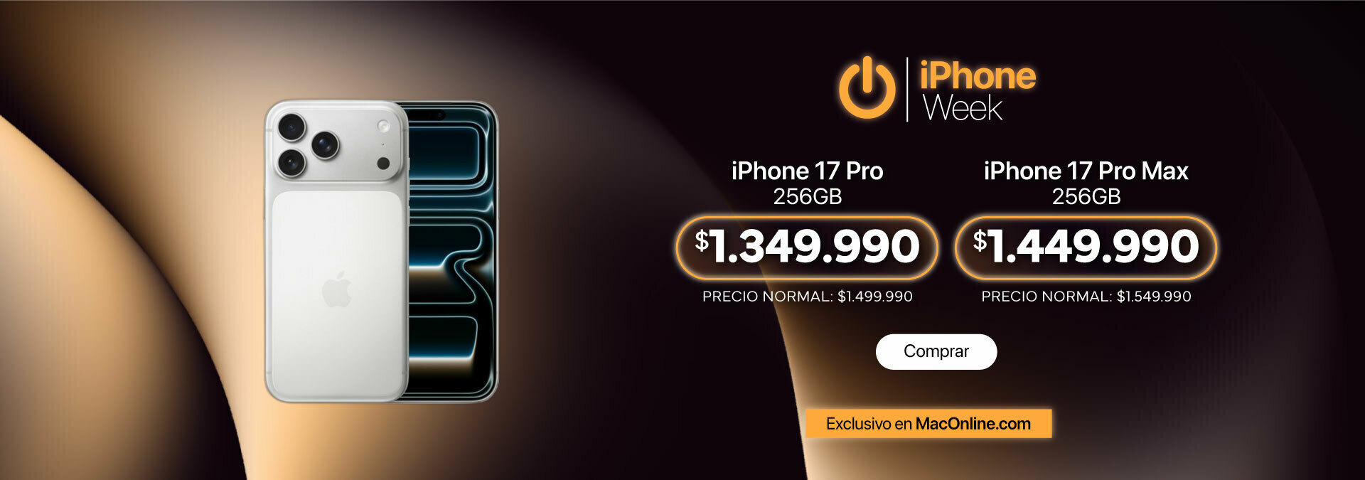 iPhone Week agosto 2026 - iPhone 17 Pro y 17 Pro Max
