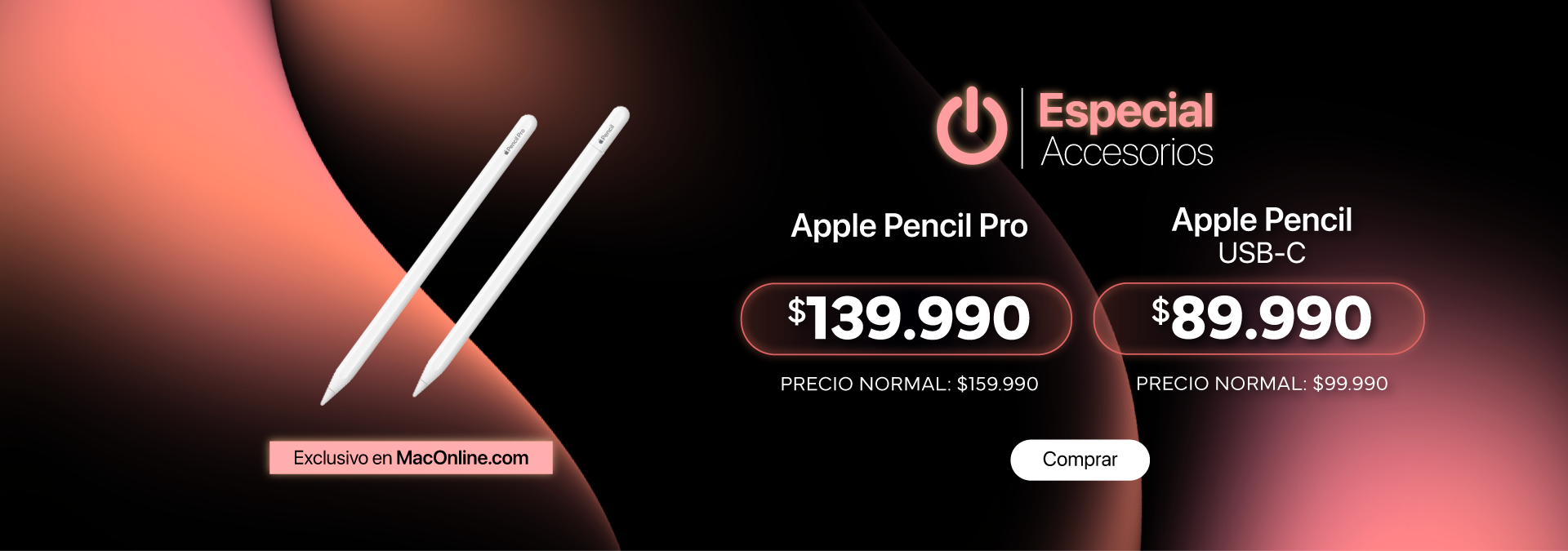 Especial Accesorios agosto 2026 - Apple Pencil