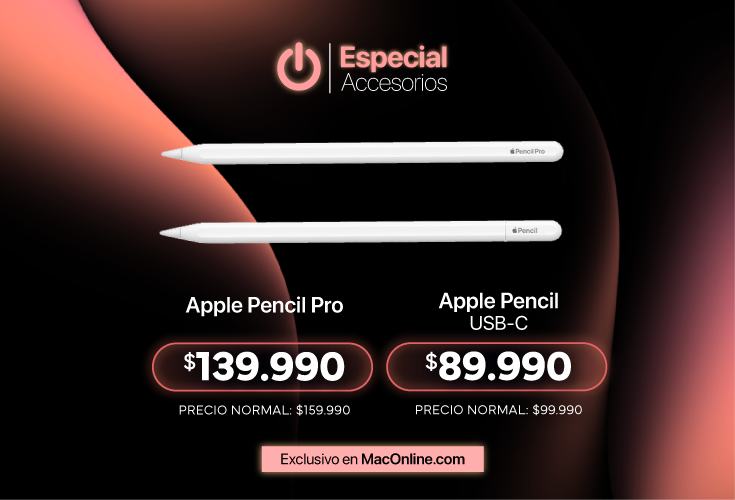 Especial Accesorios agosto 2026 - Apple Pencil