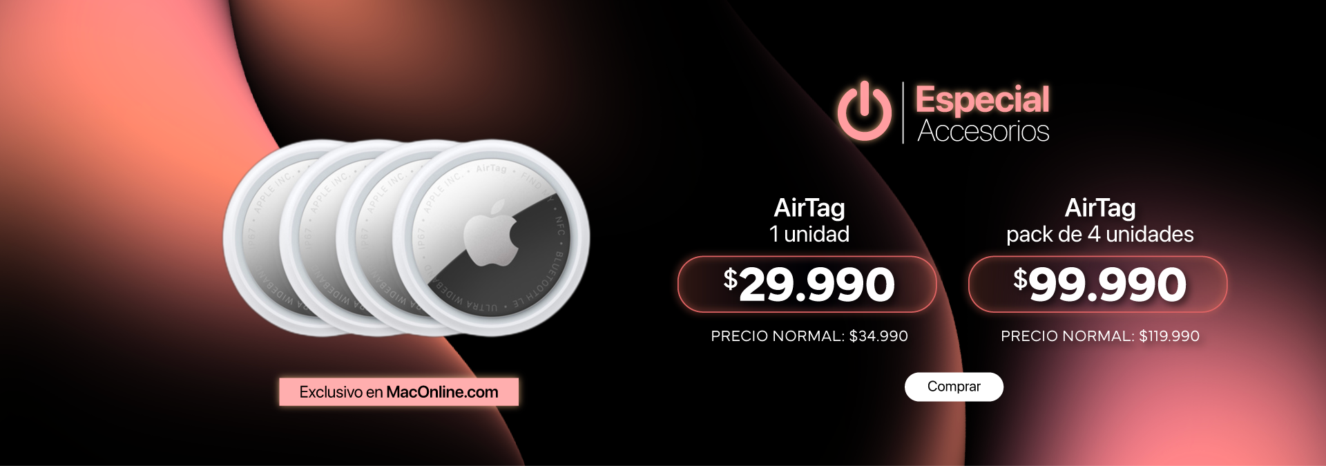 Especial Accesorios agosto 2026 - AirTag