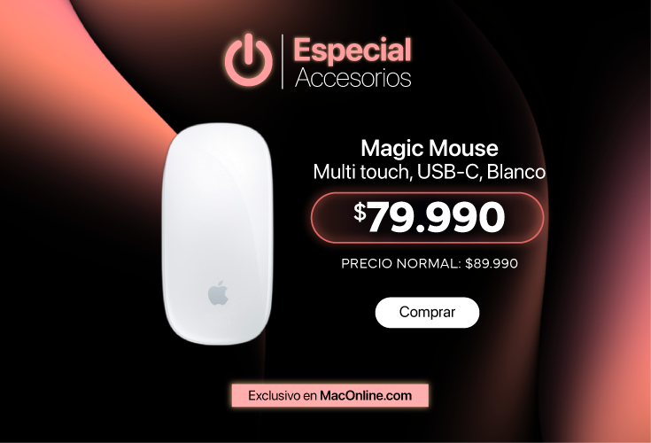 Especial Accesorios agosto 2026 - Magic Mouse