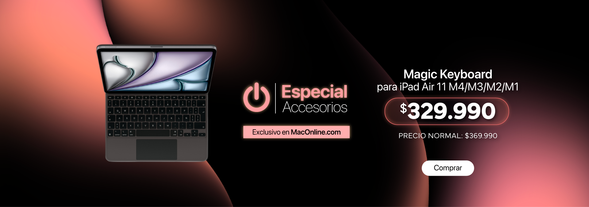 Especial Accesorios agosto 2026 - Magic Keyboard iPad Air Apple