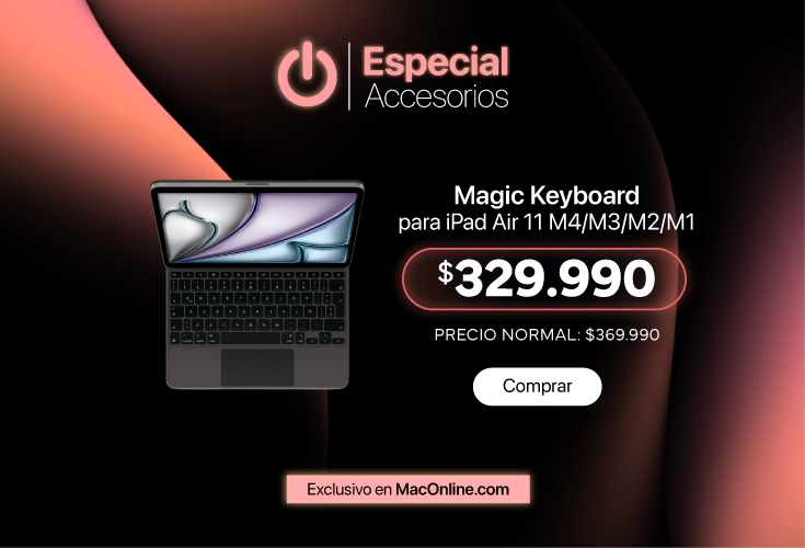 Especial Accesorios agosto 2026 - Magic Keyboard iPad Air Apple