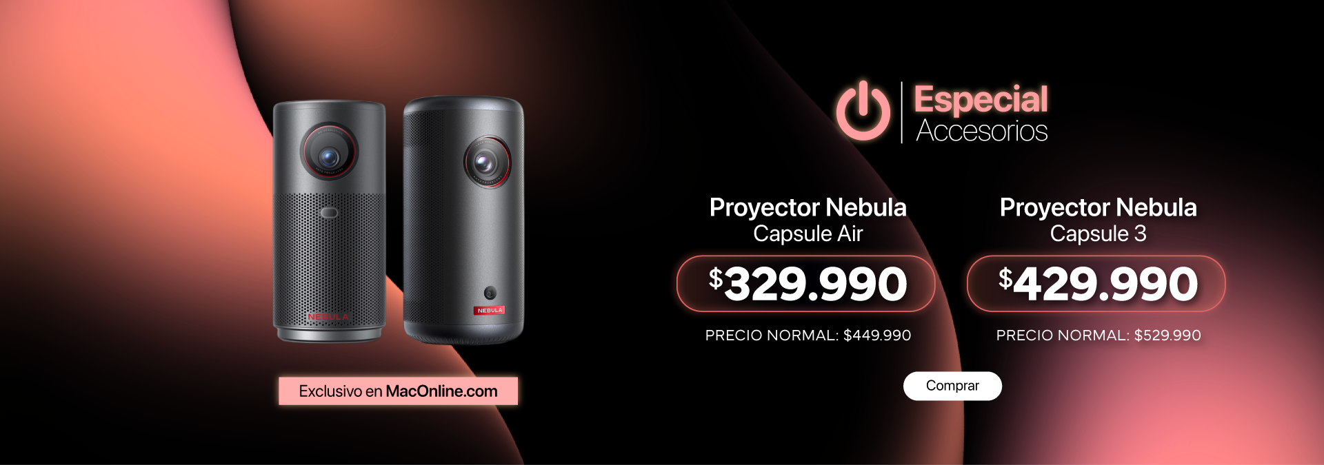 Especial Accesorios agosto 2026 - Nebula