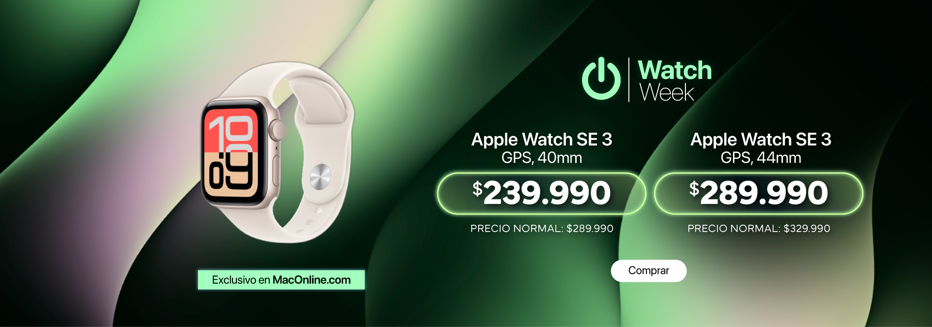 Watch Week agosto 2026 - AW SE 3