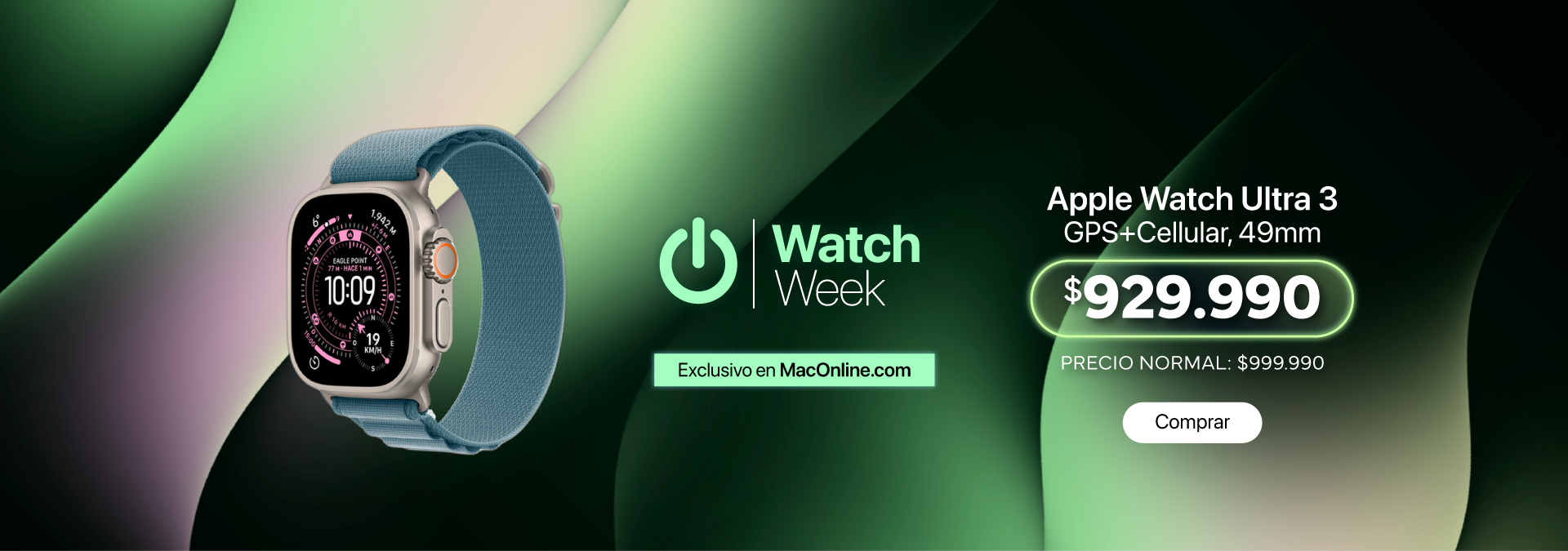 Watch Week agosto 2026 - AW Ultra 3
