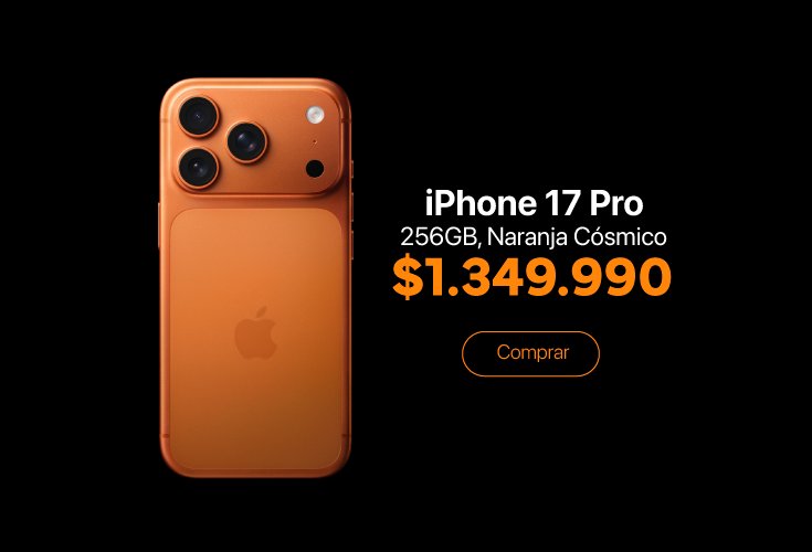 iPhone 17 Pro Naranja Cósmico