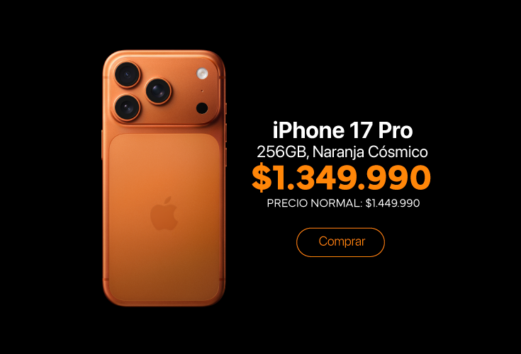 iPhone 17 Pro Naranja Cósmico