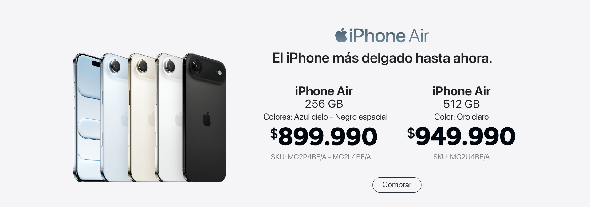 iPhone Air baja de precio