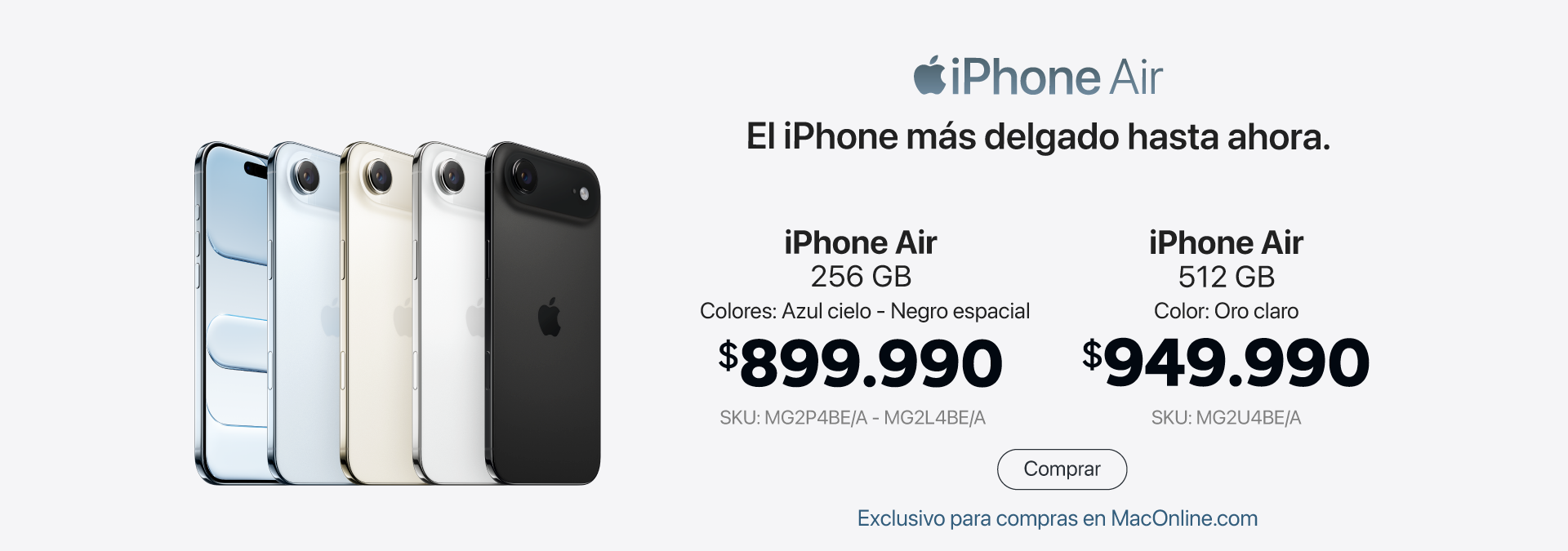 iPhone Air baja de precio