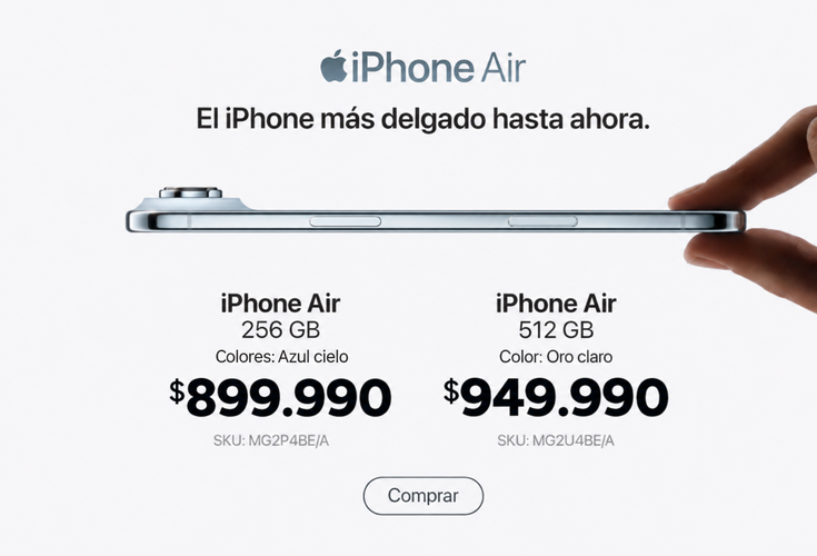 iPhone Air baja de precio