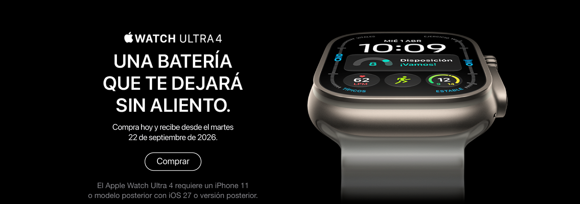 Apple Watch Ultra 4 - Preventa