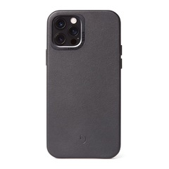 Funda de cuero Decoded Back Cover MagSafe para iPhone 12 y iPhone 12 Pro