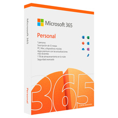 Microsoft 365 Personal (Suscripción por 1 año)
