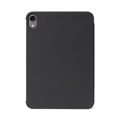 Funda folio de cuero Decoded Slim Cover para iPad mini de 8,3"