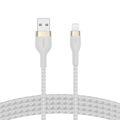 Cable Lightning a USB-A Belkin BOOSTCHARGE PRO Flex