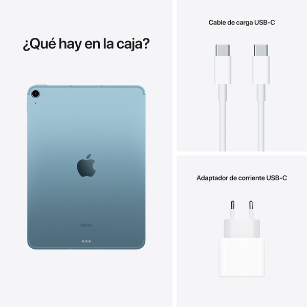 Apple ipad air cellular blue 9