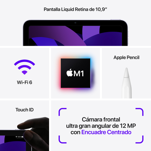 Apple ipad air wi fi blue 6