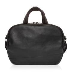 Maletín de cuero Decoded 24H Hybrid para laptops de hasta 16"