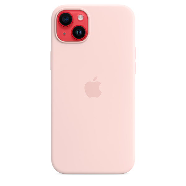 Apple silicone case chalkpink 14 plus 5