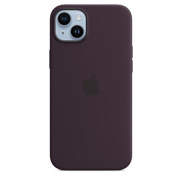 Apple silicone case elderberry 14 plus 1