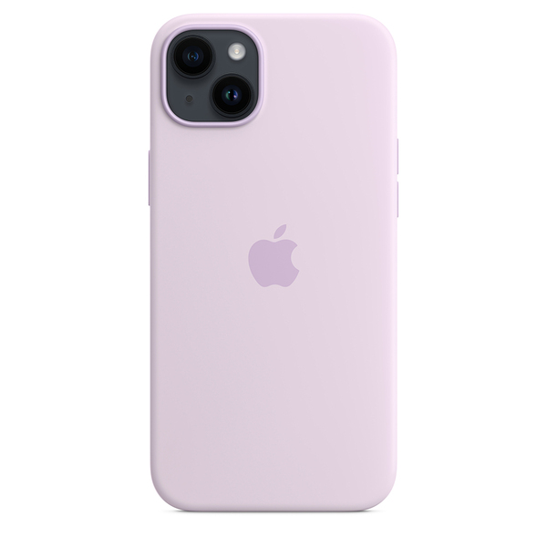 Apple silicone case lilac 14 plus 3