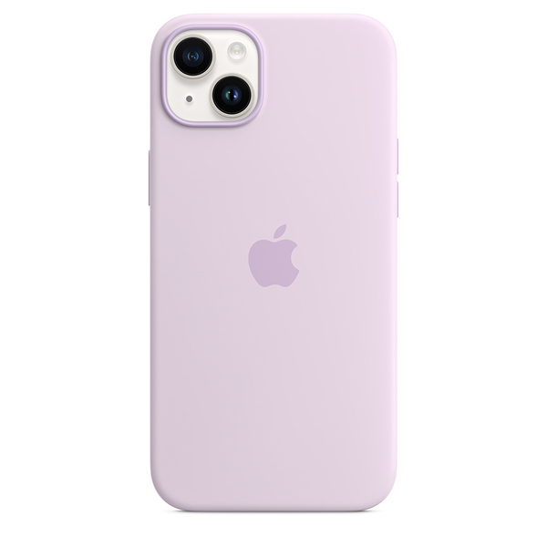 Apple silicone case lilac 14 plus 4