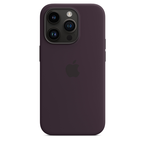 Apple silicone case elderberry 14 pro 4