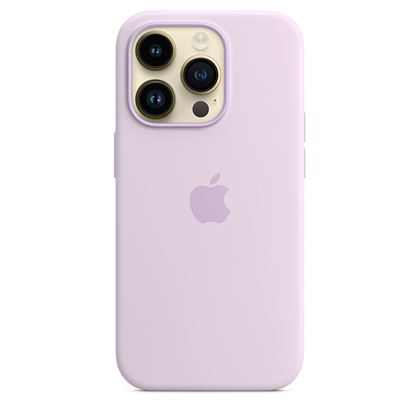 Apple silicone case lilac 14 pro 2