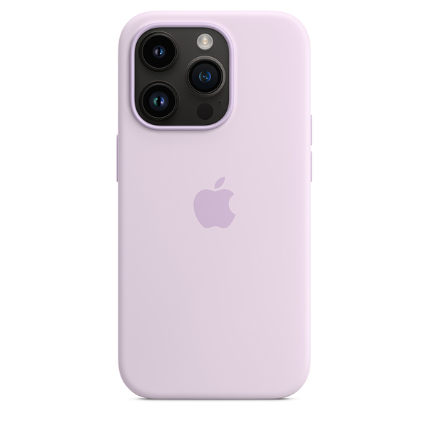 Apple silicone case lilac 14 pro 4