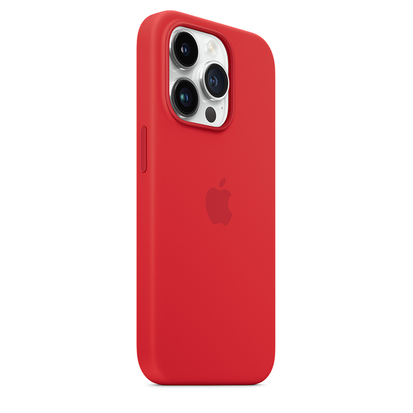 Apple silicone case product red 14 pro 5