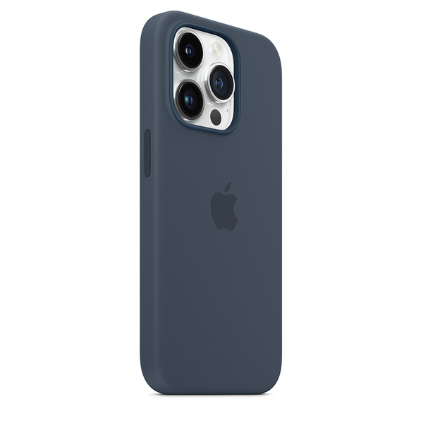 Apple silicone case storm blue 14 pro 5