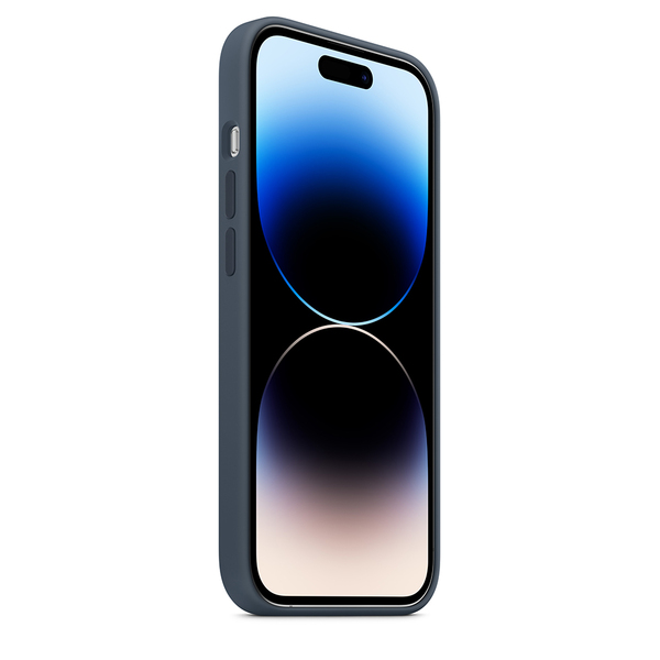 Apple silicone case storm blue 14 pro 6