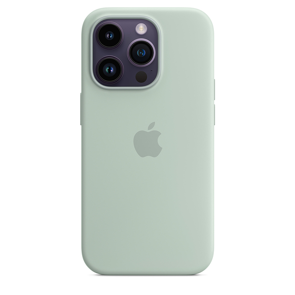 Apple silicone case succulent 14 pro 1