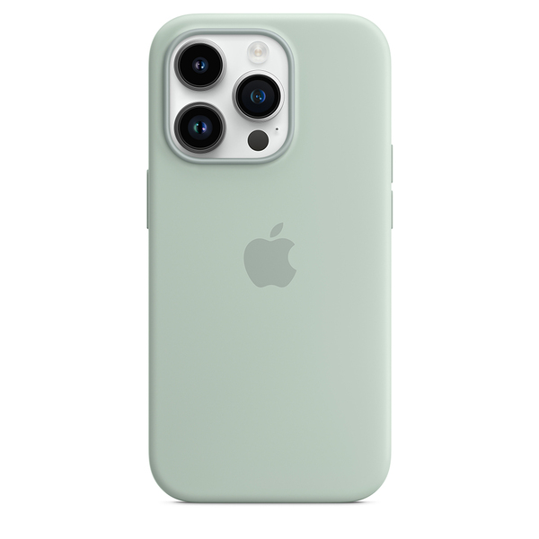 Apple silicone case succulent 14 pro 3