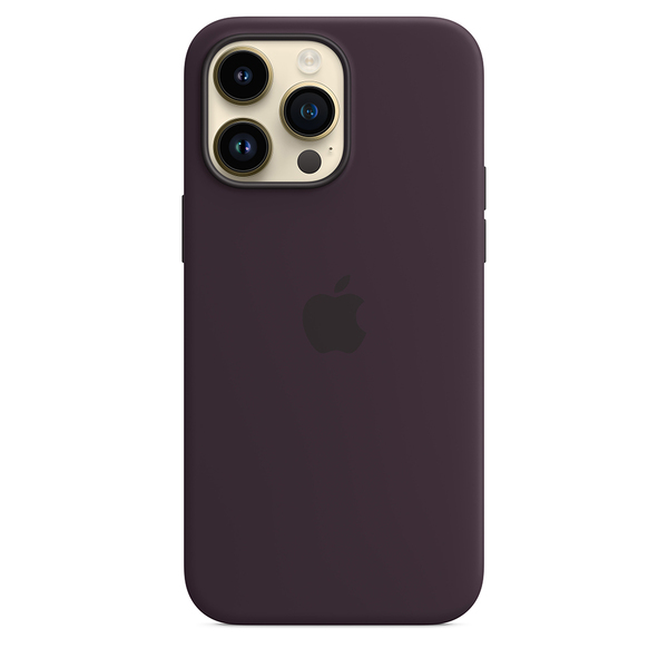 Apple silicone case elderberry 14 pro max 2