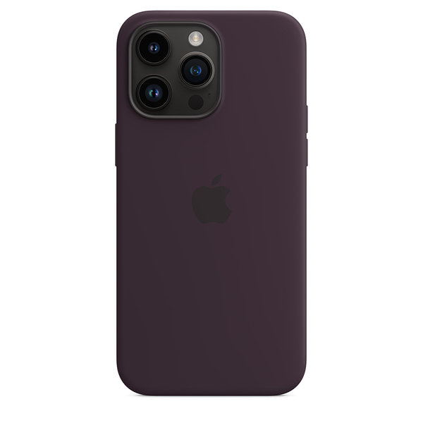 Apple silicone case elderberry 14 pro max 4