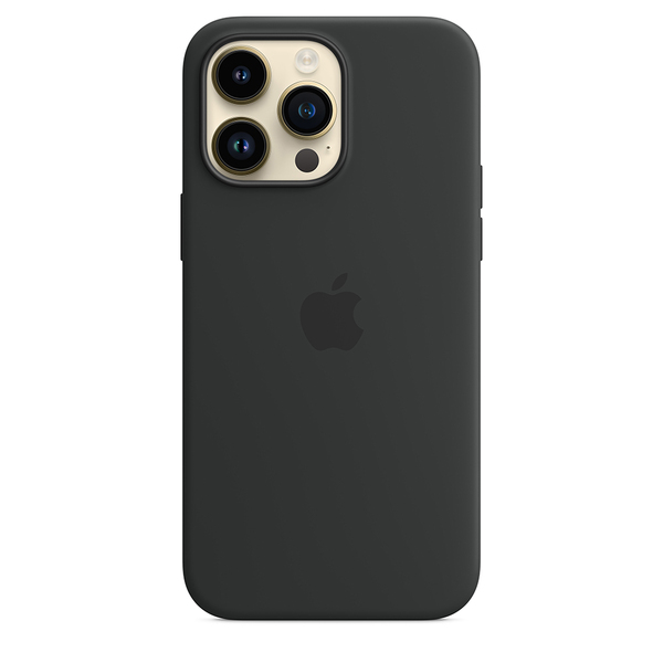 Apple silicone case midnight 14 pro max 2