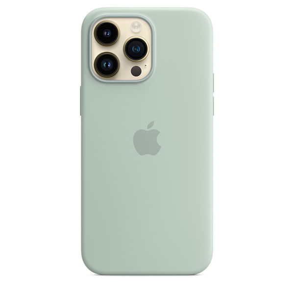 Apple silicone case succulent 14 pro max 2