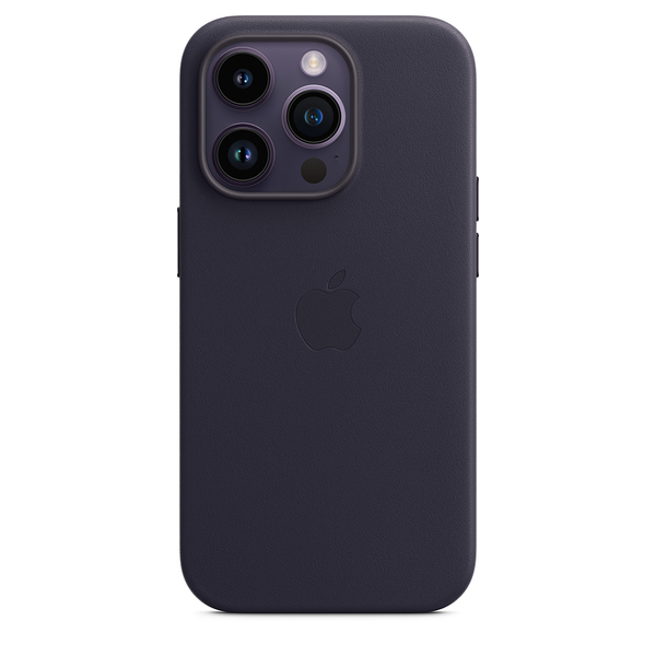 Apple leather case ink 14 pro 1